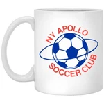New York Apollo Mug 11 Oz. Glossy Ceramic Asl Soccer Team. Price: $12.95.