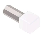 4X Schluter ED/Q60BW Quadec Out Corner 1/4IN. Aluminum Bright White New. Price: $17.25.