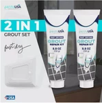 Pentausa Grout - Premixed Repair Set 8.8 Oz 2 Pack Tile Tubes Rep... New. Price: $24.98.
