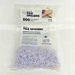 Tavy Basix 500-PACK 1/8" White Cross Plastic Tile Spacer, Free Shipping. New. Price: $11.95.