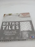Achim Retro Tiles 12X12 Peel Stick Vinyl Floor Chevron Gray 20 Sqft Box Open. Price: $34.99.