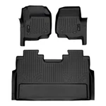 Smartliner Black 1ST & 2ND Row Floor Liners Ford F-450 New. Price: $161.99.