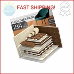 Yoessa 184 Pcs Felt Furniture Pads, Chair Leg Floor Protectors, Slider New. Price: $9.28.