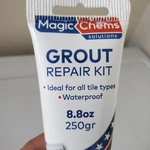 Magic Chems Solutions Grout Repair Kit 8.8OZ 250GR Waterproof Tile White New. Price: $12.60.
