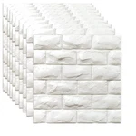 3D Panels Peel And Stick 11PCS White Foam Brick Wallpaper For Bedroom Fa... New. Price: $23.60.