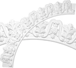 Tirana Design White Accent Ceiling Ring Ekena Millwork Decorative Home Interiors New. Price: $42.35.