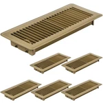 Flowild 6-PACK 4X12 Steel Floor Vent Covers Heavy Duty Walkable Register Brown New. Price: $79.23.