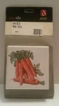 Vintage 1996 "carrots" Daltile Ceramic 4" X Package Of 2 Open. Price: $10.99.