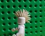Lego Mohawk Tan Light Brown Dirty Blonde Punk Rocker Metal Band Ninjago New. Price: $7.01.