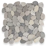 Cruz Bay Studio XS3P Sliced Pebble - 11" And Rock Grey Natural New. Price: $162.03.