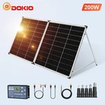 Dokio 200W Mono Folding Solar Panel, 12V For Boat, Rv, Off-grid And Garden Power New. Price: $149.99.