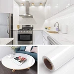 15.8 X 394 Glossy White Wallpaper Peel And Stick Kitchen Cabinet Waterproof A... New. Price: $37.85.