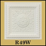 Diy Decorative Glue Up Foam Ceiling Tile White Plain 20"X20" Milan R49W 8/LOT New. Price: $29.20.