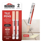 X-protector Water Based Grout Marker 2 Pcs With 8 Tips, Beige, Fast Shipping! New. Price: $10.96.