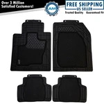 Armor All Custom Accessories Smart Fit Black Rubber Floor Mat Set Of 4 New. Price: $64.85.