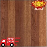 45CT Achim 12"X12" Peel & Stick Vinyl Floor Tiles Medium Oak Plank Wood Look New. Price: $46.89.