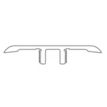 Shaw PCTM3-FORTITUDE 94" Vinyl T-molding Sold By Almond Oak New. Price: $74.50.