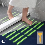 Kyerivs Anti-slip Shower Strips, Safety Treads Fluorescence Green New. Price: $15.99.