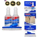 Clean-eez Grout Cleaner 2 Pack With Stand-up Brush Attachment Stain Remover... New. Price: $89.26.
