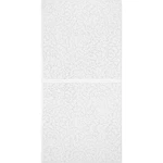 Armstrong Drop Ceiling Tile 24" X 48" Tegular Acoustic White (80-SQ-FT/CASE) New. Price: $111.63.