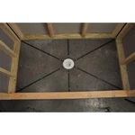 Pre-pitch Installation Kit Custom Shower Pan Slope Liner Drain Sub Floor New. Price: $47.15.