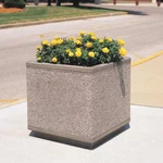 Wausau Tile TF4190W22 Planter, Square, 30IN.LX30IN.WX30IN.H New. Price: $1048.99.