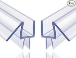 2-PACK Butecare Frameless Shower Side Seal Strip For 3/8" Glass Doors, Vert New. Price: $38.58.
