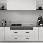 Emser Catch 4 In. X 16 Glossy Gray Ceramic Wall Tile (10.83 Sq. Ft./case) New. Price: $38.61.