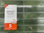 Smart Tiles Peel Stick Backsplash 5 Sheets Of 11.43X9 Inches Brand New. Price: $39.99.