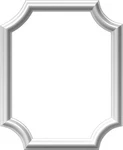 02 16"W X 20"H 1/2"P Ashford Molded Scalloped Wainscot Wall Panel New. Price: $33.99.