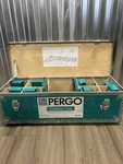 Pergo Installation Case Professional Wood Flooring Kit Spanset Box And 8 Clamps Used. Price: $499.99.