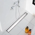 New Neodrain 36" ZA3- 36-T02 2-IN-1 Linear W/tile Insert Grate Brushed Ss. Price: $70.97.