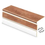 Cap Tread Trail Oak 47 In. X 12.15 W 57.91 Mm Vinyl Overlay Stair Open. Price: $53.16.