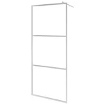 Walk-in Shower Enclosure Bathroom Wall Panel Glass With Half Frosted Vidaxl New. Price: $242.99.