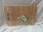 Simply Bamboo Wood Cutting Board 14" X 10" 0.75" Malibu New Pa. Price: $16.99.