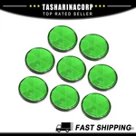 8 Pcs Round Stick-on Safety Spoke Reflective Reflector Fit For Gate Posts Cars New. Price: $20.49.