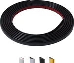 9.8 Ft Matte Black Peel And Stick Wall Molding Trim For Various Surfaces New. Price: $11.99.