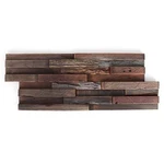 Stone Ten Teak 3D Wall Panels - Boho Decorative Paneling Shiplap Boards New. Price: $215.99.