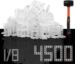 Storystore Tile Leveling System 4500-PC Clips 1/8 Spacers W/hammer Diy & Pro New. Price: $70.72.