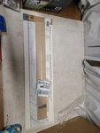 Hampton Bay Wilsonart Laminate End Cap Kit Textured Calcutta Marble Open. Price: $15.00.