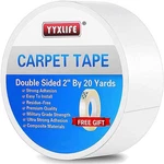 Double Sided Carpet Tape 2" X 20 Yards Heavy Duty Removable Adhesive New. Price: $21.68.