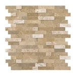 Sunwings 5-SHEET 12"X11" 3D Natural Marble Peel And Stick Backsplash Wall Tile New. Price: $59.99.