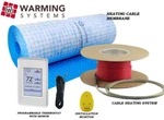 120V Electric Radiant Floor Membrane Under Tile Heating System, Warming Systems New. Price: $940.00.