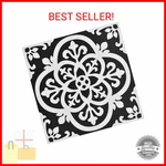 Floorpops Black Gothic Peel & Stick Tiles, FP2475 New. Price: $22.56.