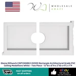 Ekena Millwork CMP12X6RE2-02000 Rectangle Architectural Grade Pvc Ceiling Open. Price: $29.99.