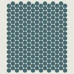 Shaw 588TS Technicolor Dreams - 12" X Circle Penny Floor And Blue New. Price: $30.99.