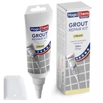 Tile Grout Repair, Cream 8.8 OZ/250GR. Fast Drying Kit, Fille New. Price: $31.99.
