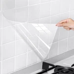 Snkxu Clear Contact Paper, Protection For Kitchen Backsplash Tiles, Cabinets, Wa New. Price: $13.89.
