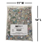 S&s Worldwide Assorted Porcelain Tile Shapes, 10LB Bag New. Price: $24.00.