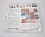 Stickgoo 10 Sheet Peel & Subway Tiles On White Finish New. Price: $34.99.